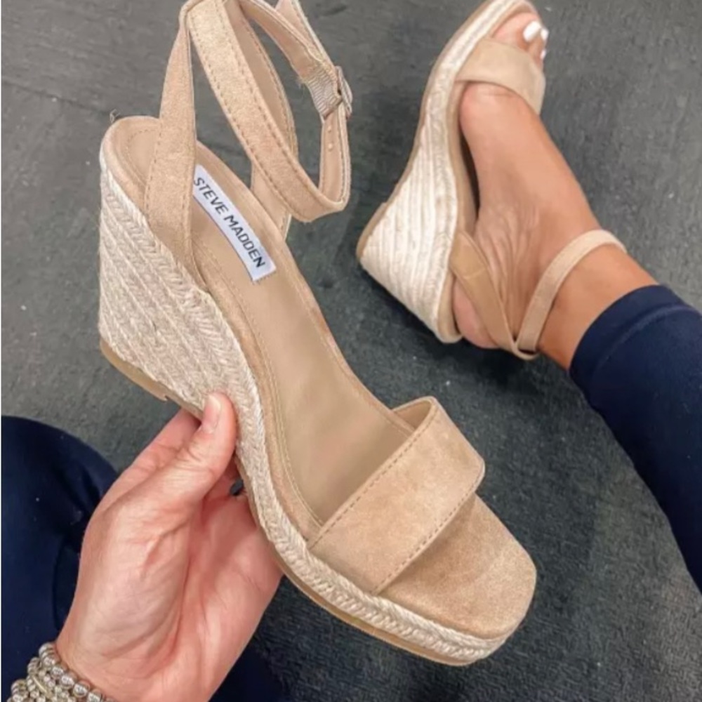 Steve Madden Parra Espadrille Wedge Sandal